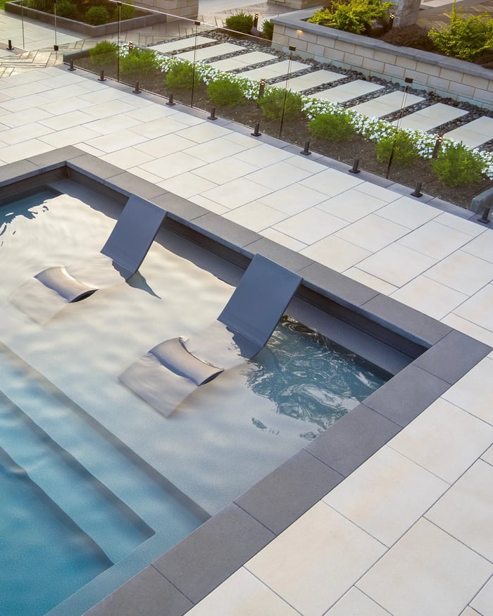 Piscina con Cubierta Raffinato